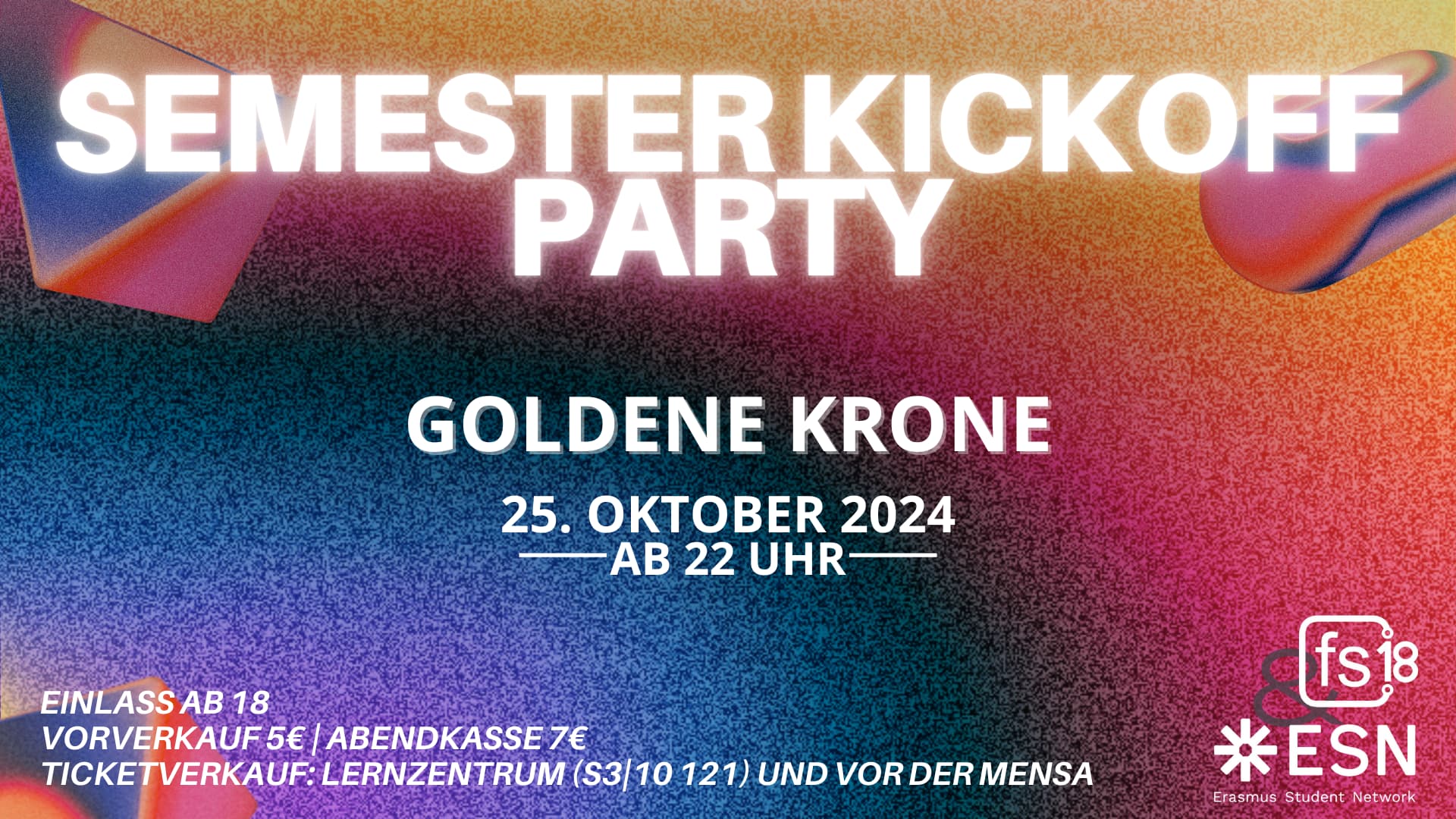 🎉 Semester Opening Party 🎉